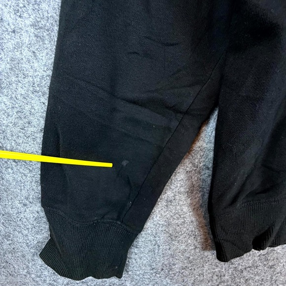 The North Face Hoodie Mens Large Black White Graphic Print Kangaroo Pockets - Picture 7 of 7